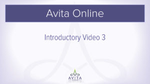 Avita Yoga® Online Intro Video 3