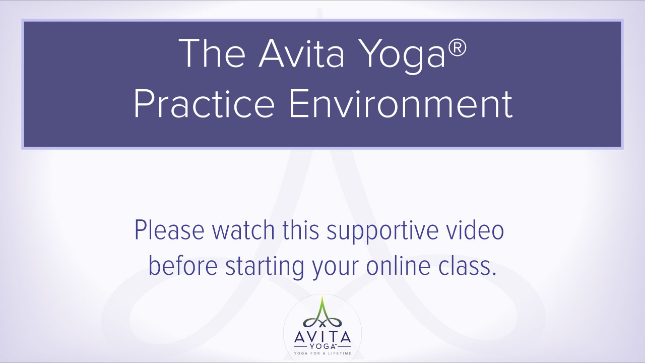 thumbnail cover for The Avita Yoga® Practice Environment