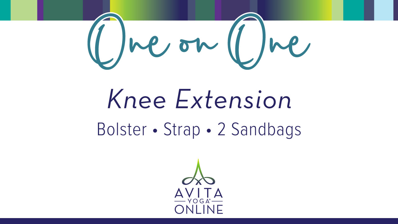 Knee Extension - Avita Yoga® Online