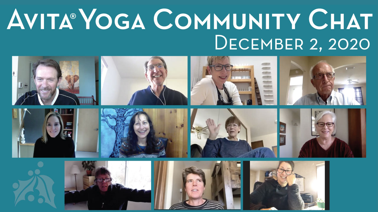 Avita® Yoga Community Chat with Jeff Bailey - December 2020
