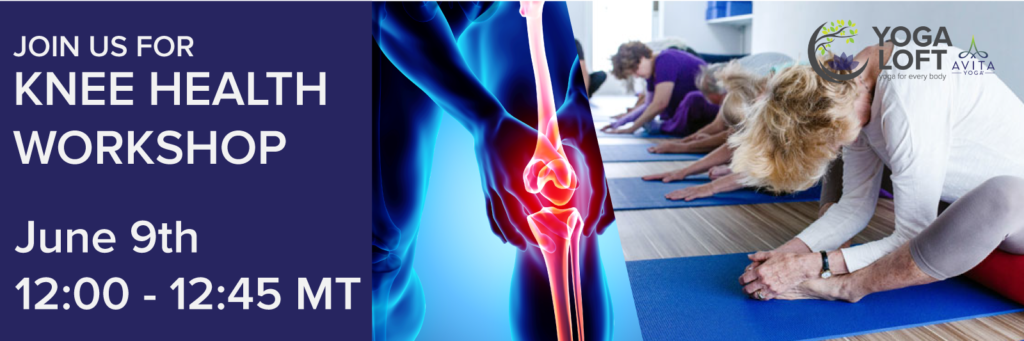 Knee Workshop with Jeff Bailey June 9 12:00-12:45