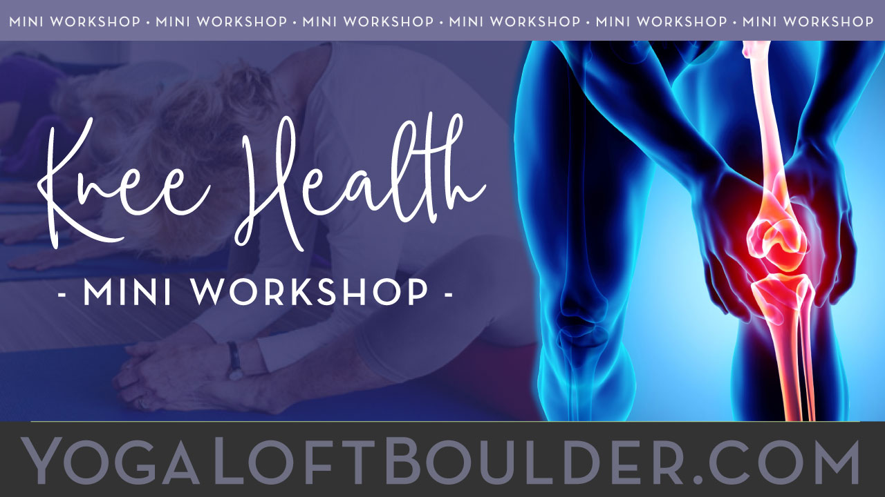 Avita Yoga Mini Workshop - Healthy Knees