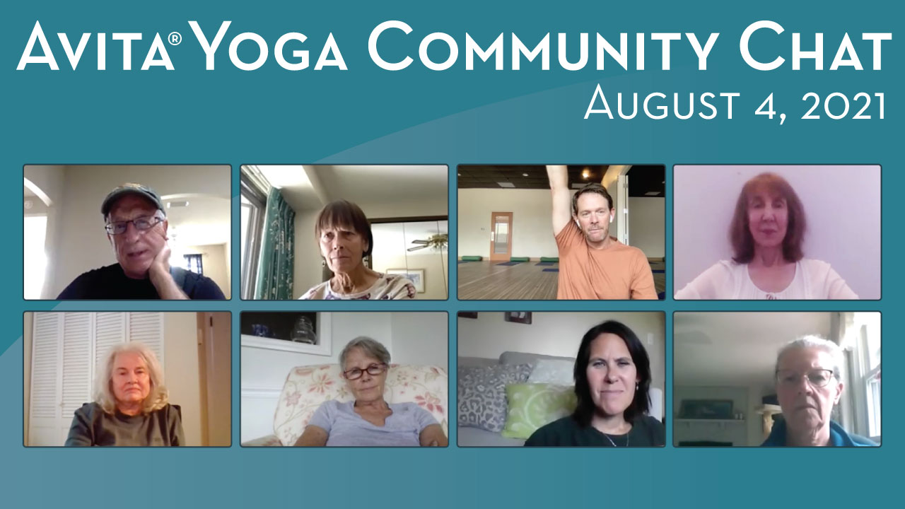 Avita Yoga® Community Chat with Jeff Bailey | August 4, 2021